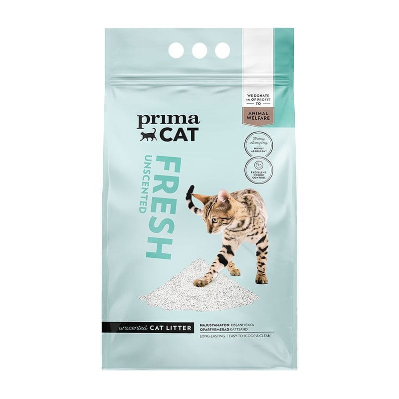 PrimaCat Fresh Natural bentonitinis kačių kraikas