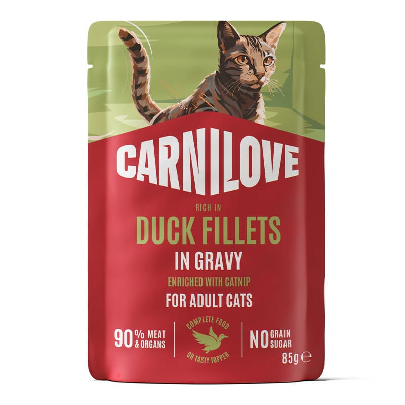 Carnilove Duck Catnip konservai katėms padaže