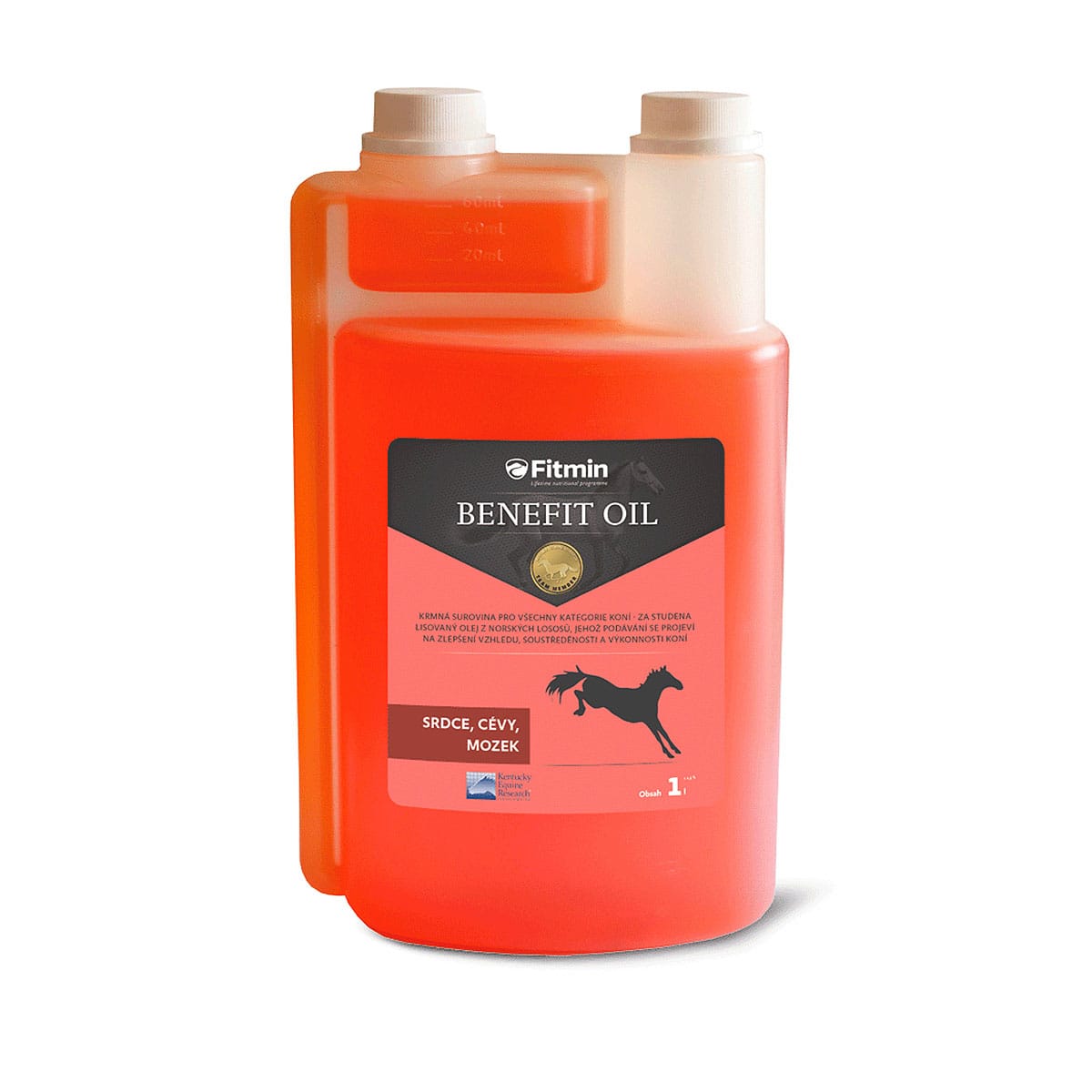 Fitmin Benefit Oil lašišų aliejus žirgams, maisto papildas, 1 L