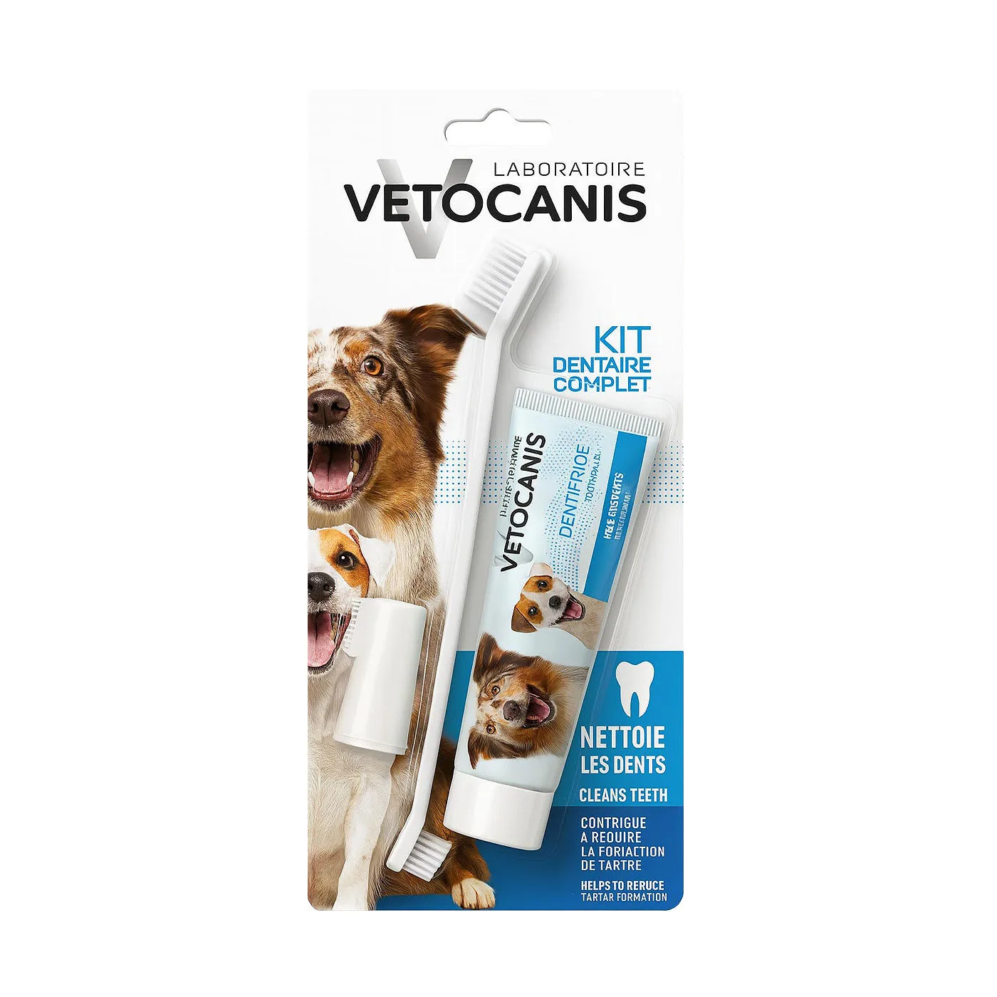 Vetocanis dantų priežiūros rinkinys šunims