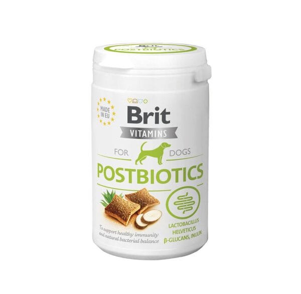 Brit Vitamins Postbiotics maisto papildas šunims 150 g