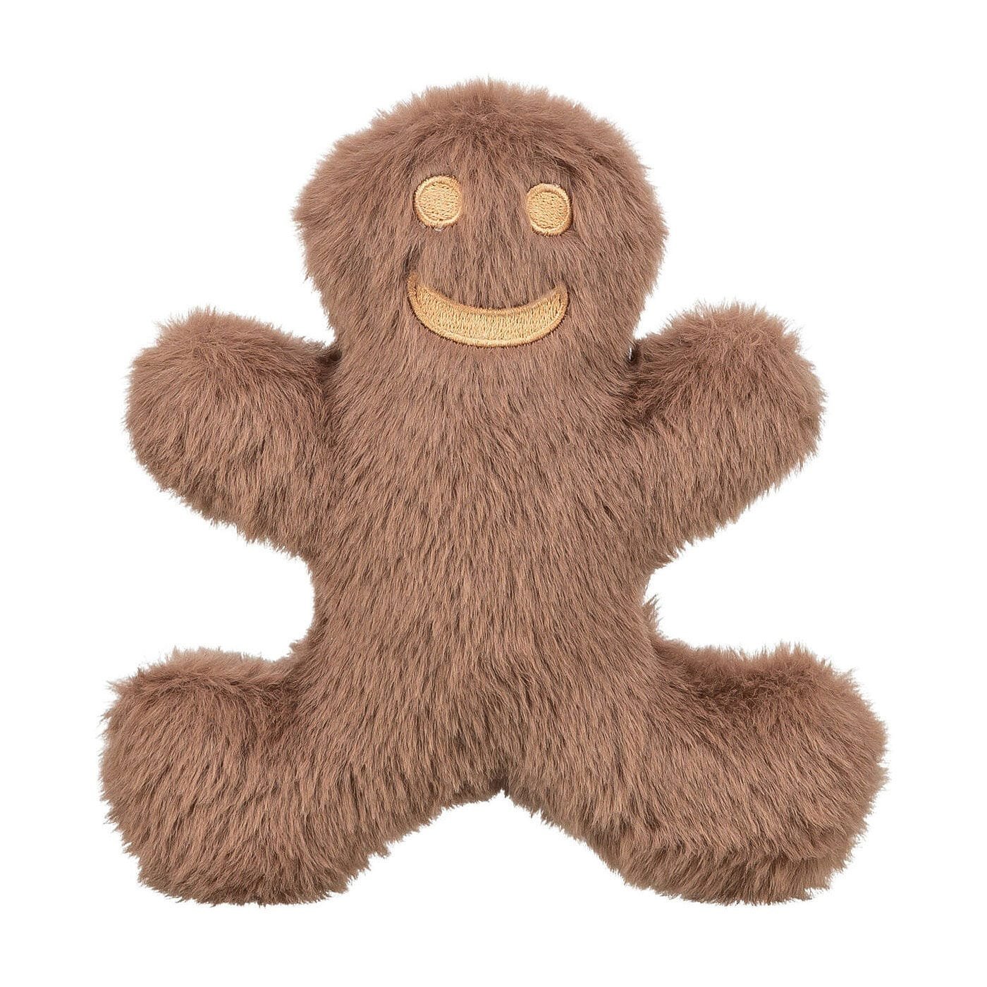 Trixie minkštas žaislas šunims imbierinis žmogeliukas, cypsi, rudas