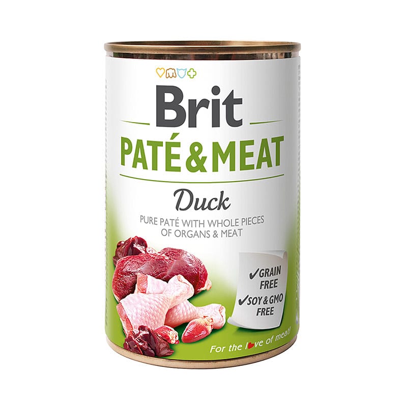Brit Care Pate & Meat Duck paštetas šunims