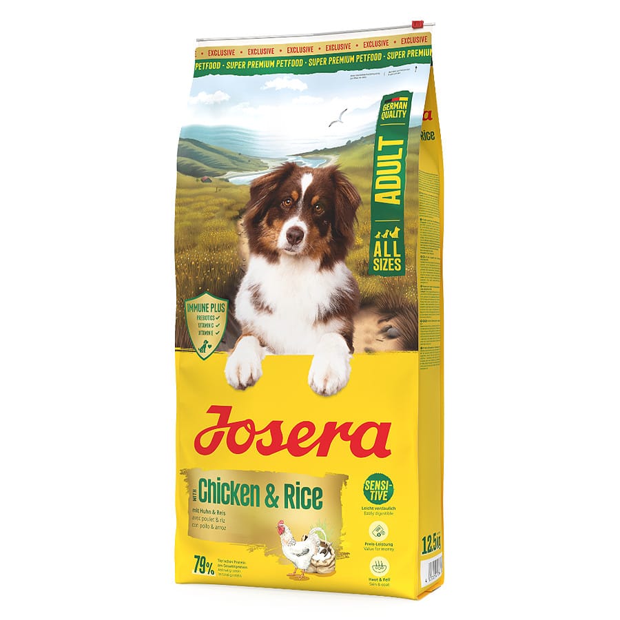 Josera Chicken & Rice sausas maistas šunims 12.5 kg