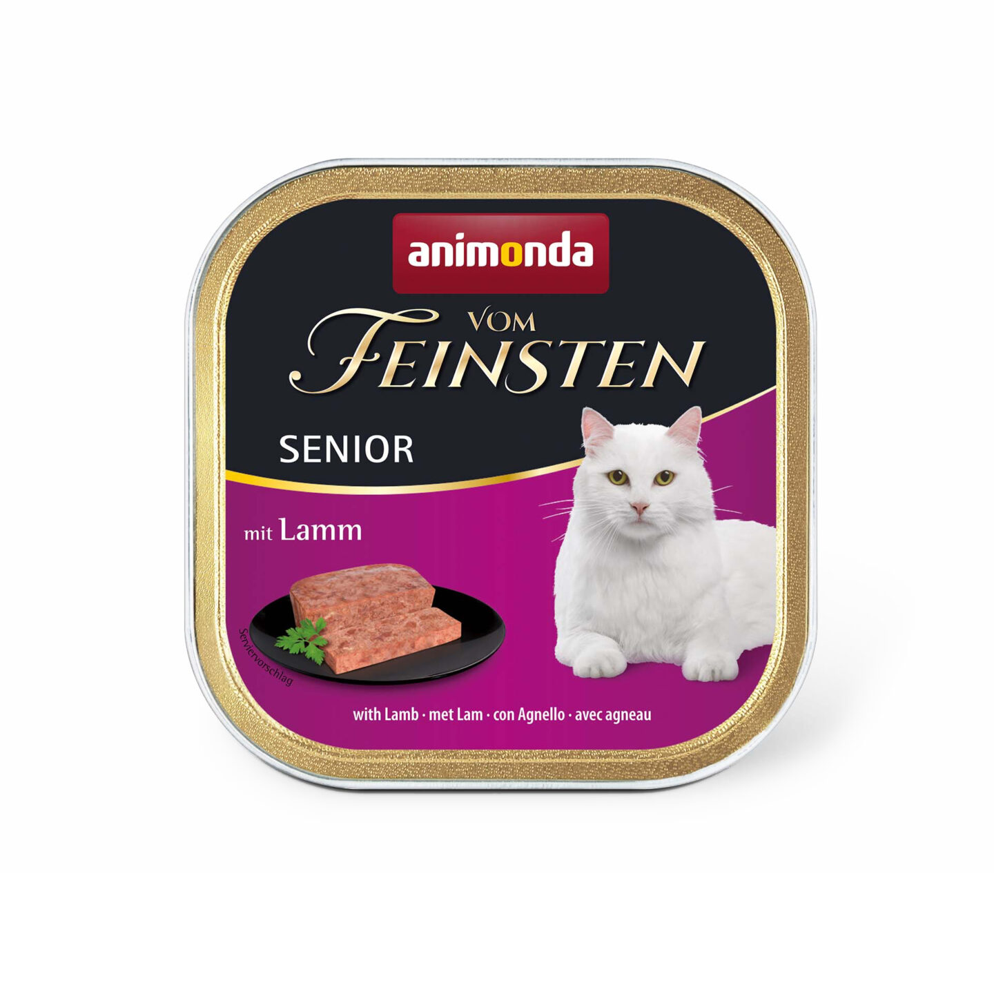 Animonda Vom Feinsten Senior kassikonserv lambalihaga 100 g