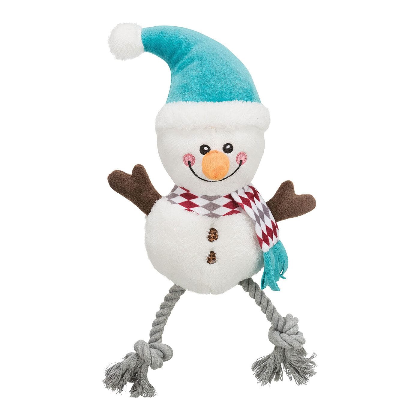 Trixie minkštas žaislas šunims sniego senis, cypsi, baltas