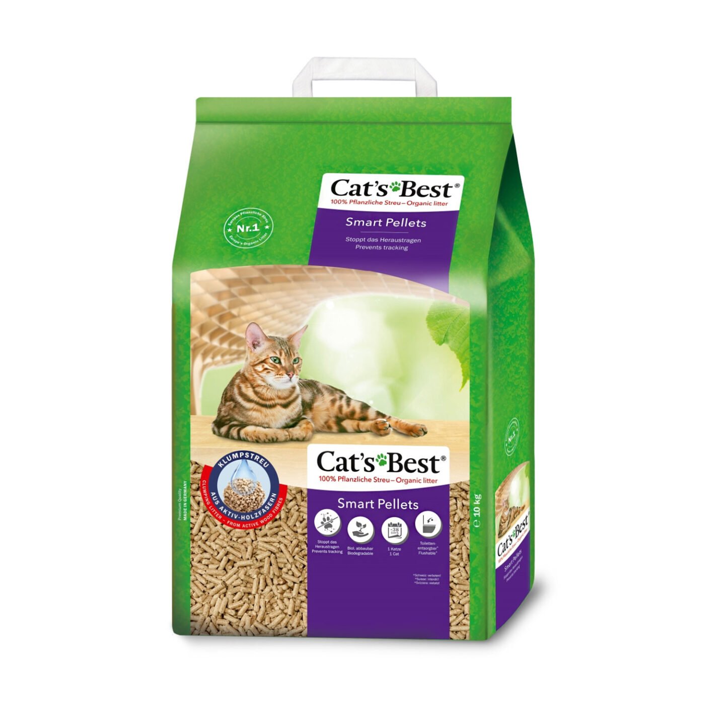 Cats Best Smart Pellets kasside allapanu 20L