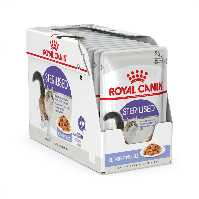 Royal Canin Sterilised konservai drebučiuose