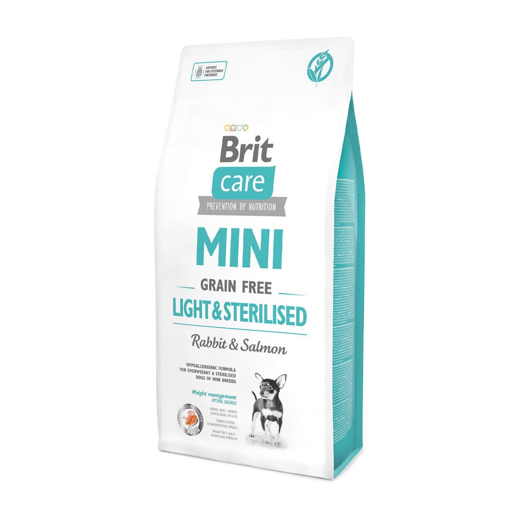 Brit Care Mini Light & Sterilised sausas maistas šunims