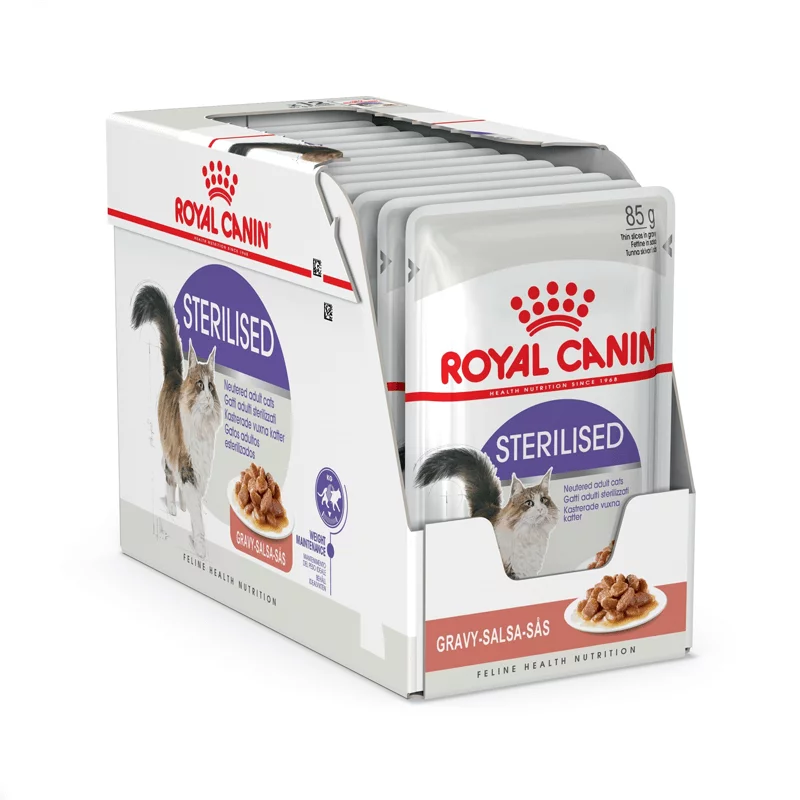 Royal Canin Sterilised konservai padaže