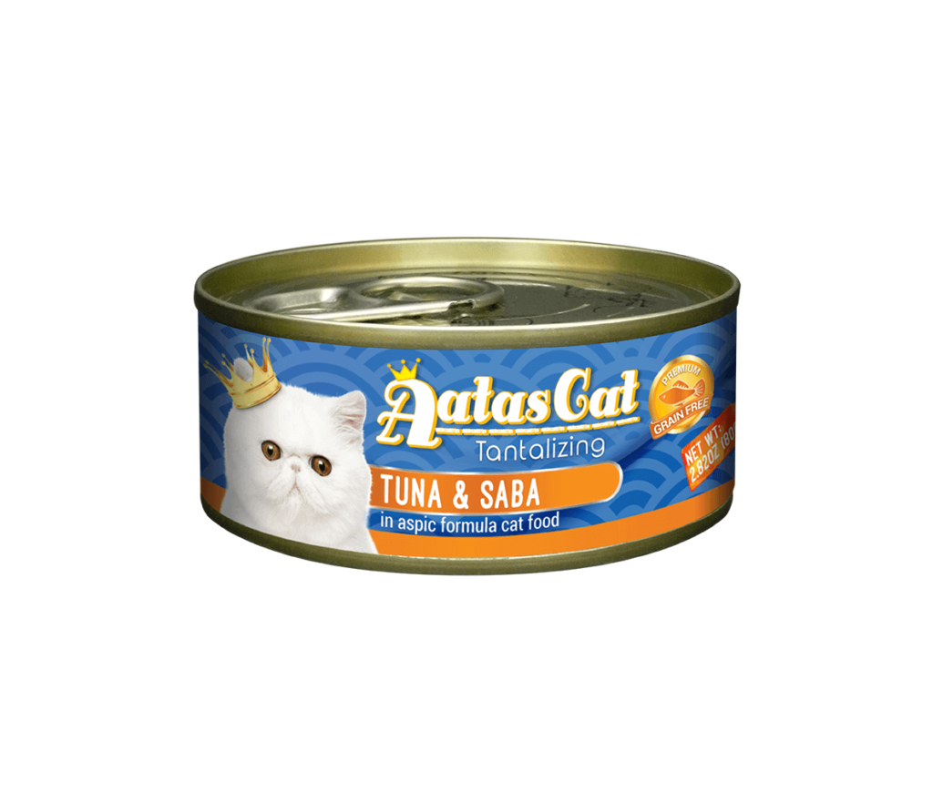 Aatas Tantalizing Tuna & Saba konservas katėms 80 g