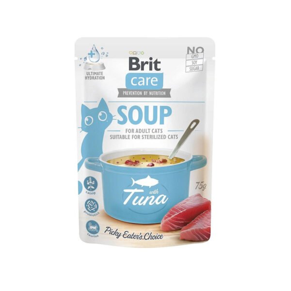 Brit Care Tuna Soup sriubos gėrimas katėms