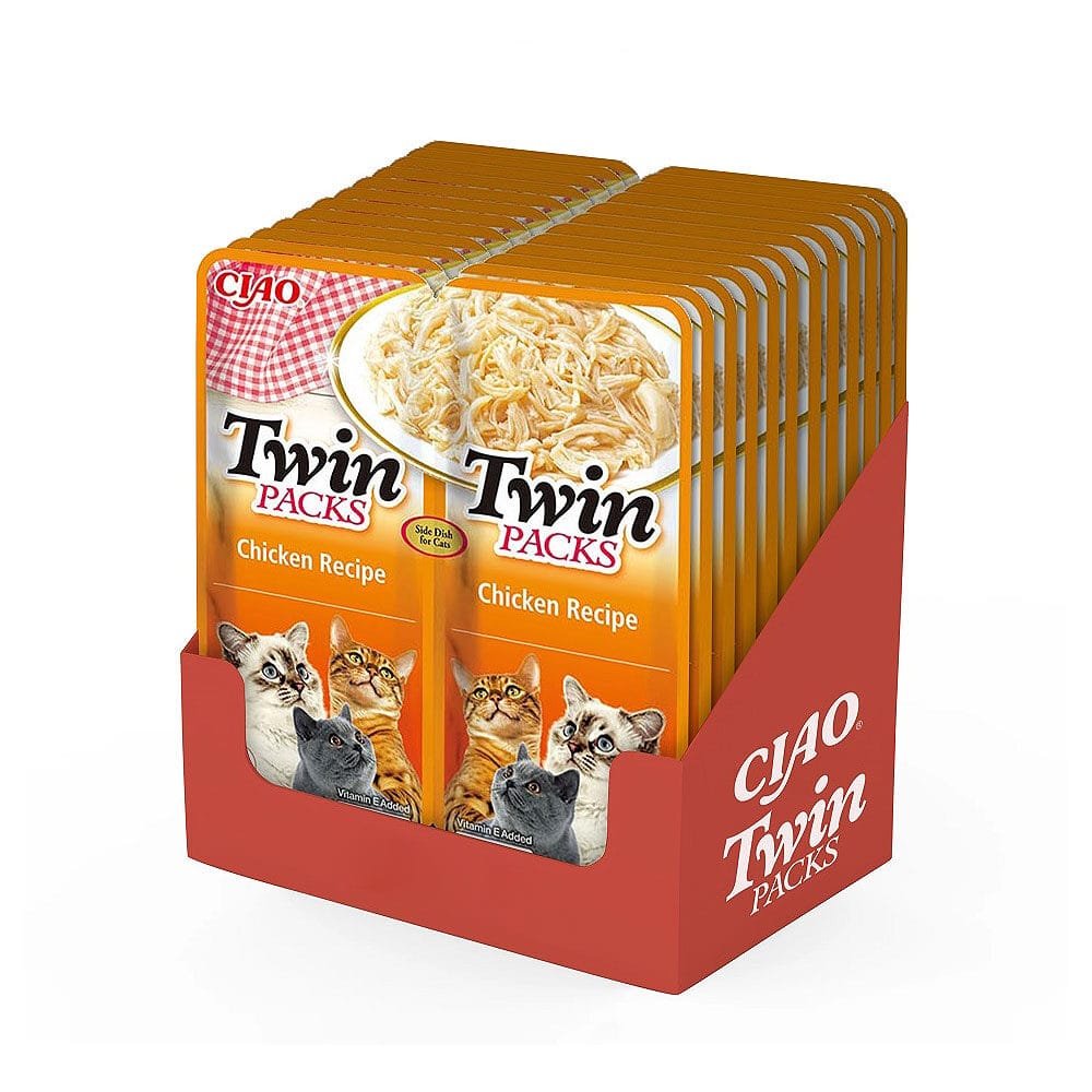 Ciao Twin Packs katėms, vištiena sultinyje 80 g
