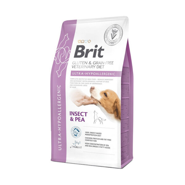 Brit Veterinary Diets Ultra Hypoallergenic sausas maistas šunims 12 kg