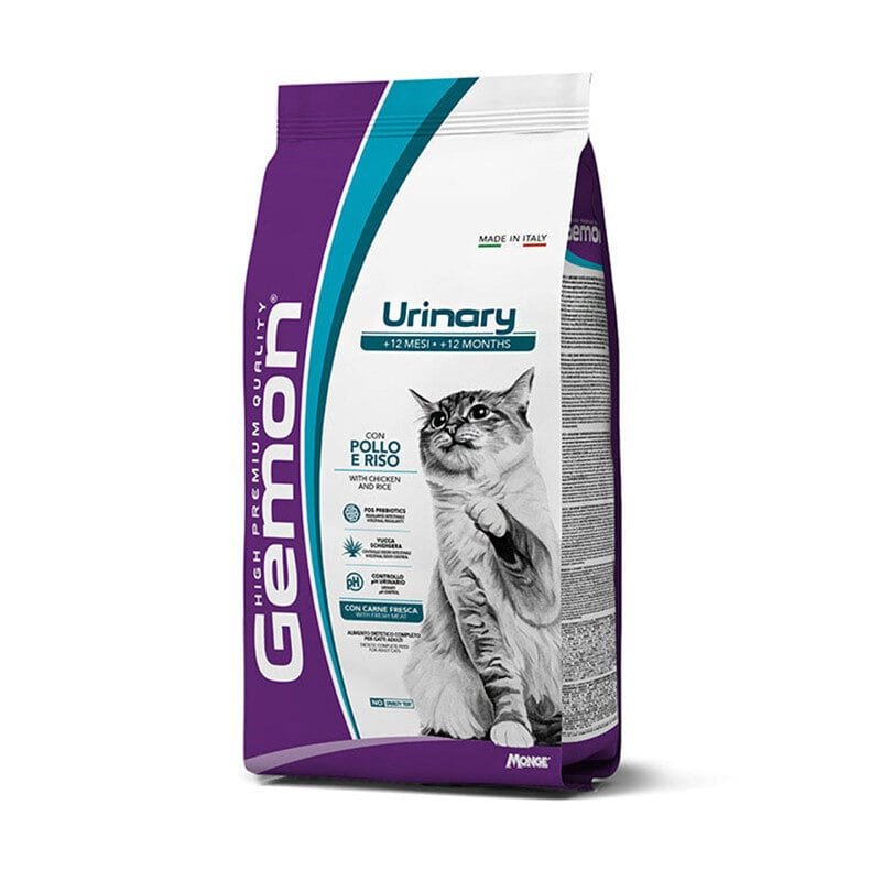 Gemon Urinary Adult Chicken & Rice sausas maistas katėms