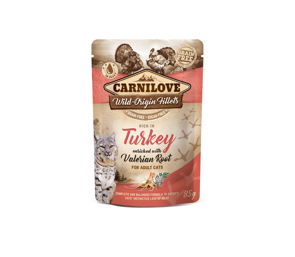 Carnilove Turkey Valerian Root konservai katėms