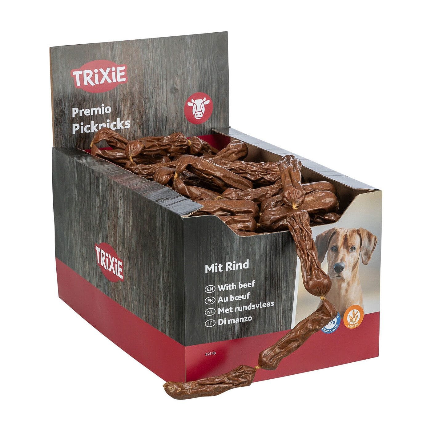 Trixie Picknicks jautienos dešrelių grandinėlė, skanėstas šunims, 8 cm