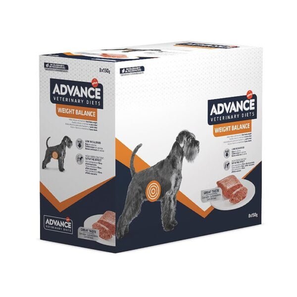 Advance Veterinary Diets Weight Balance konservai šunims